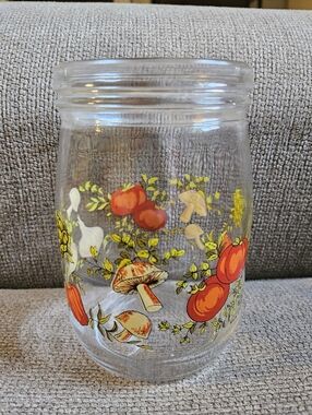 Vintage Spice Of Life Glass Canister Jar 1 Liter